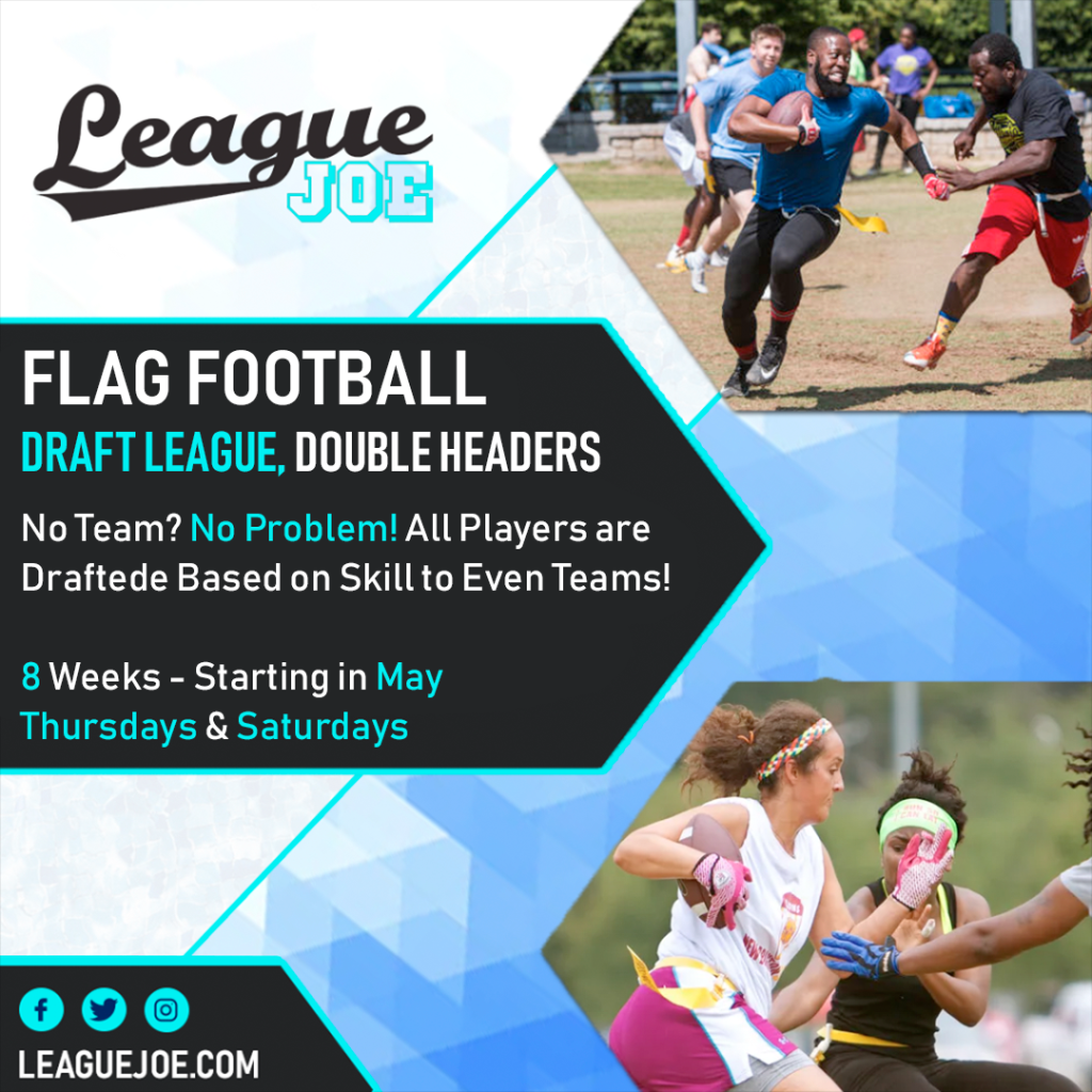 Flag Football 7v7 Draft League Logo