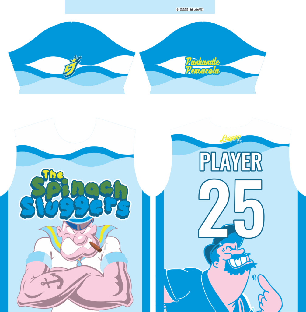 Logo for The Spinach Sluggers