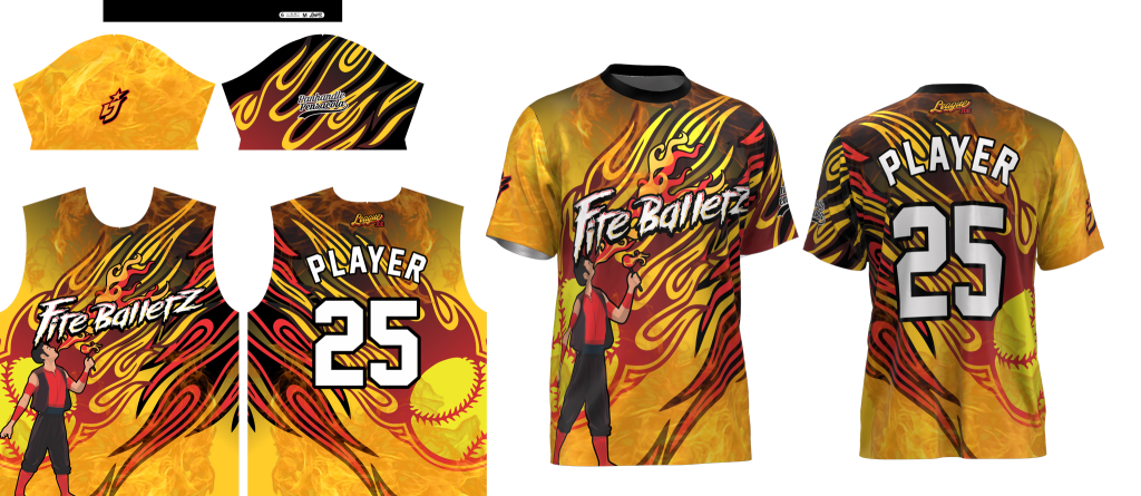 Logo for FIRE BALLERS