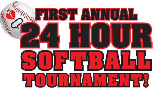 24 Hour Softball Tournament Logo