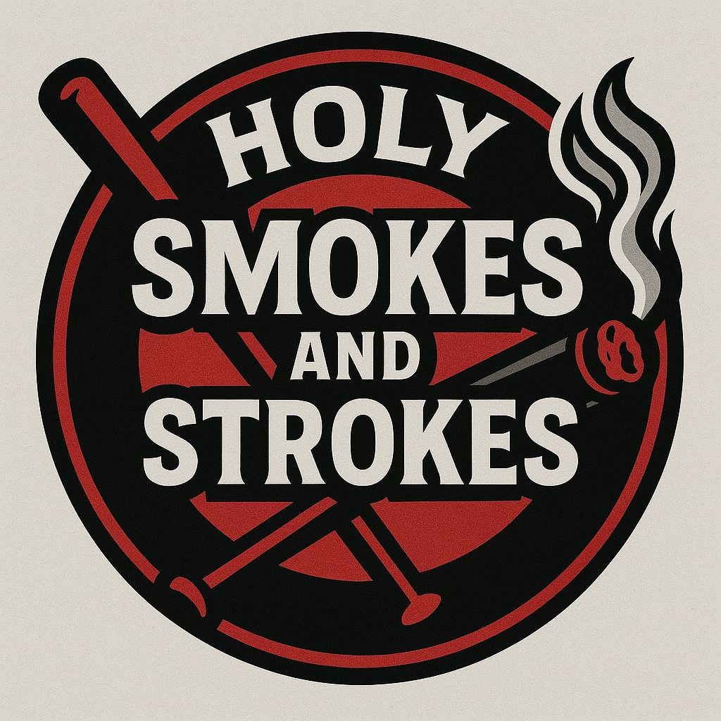Logo for Holy Smokes and Strokes