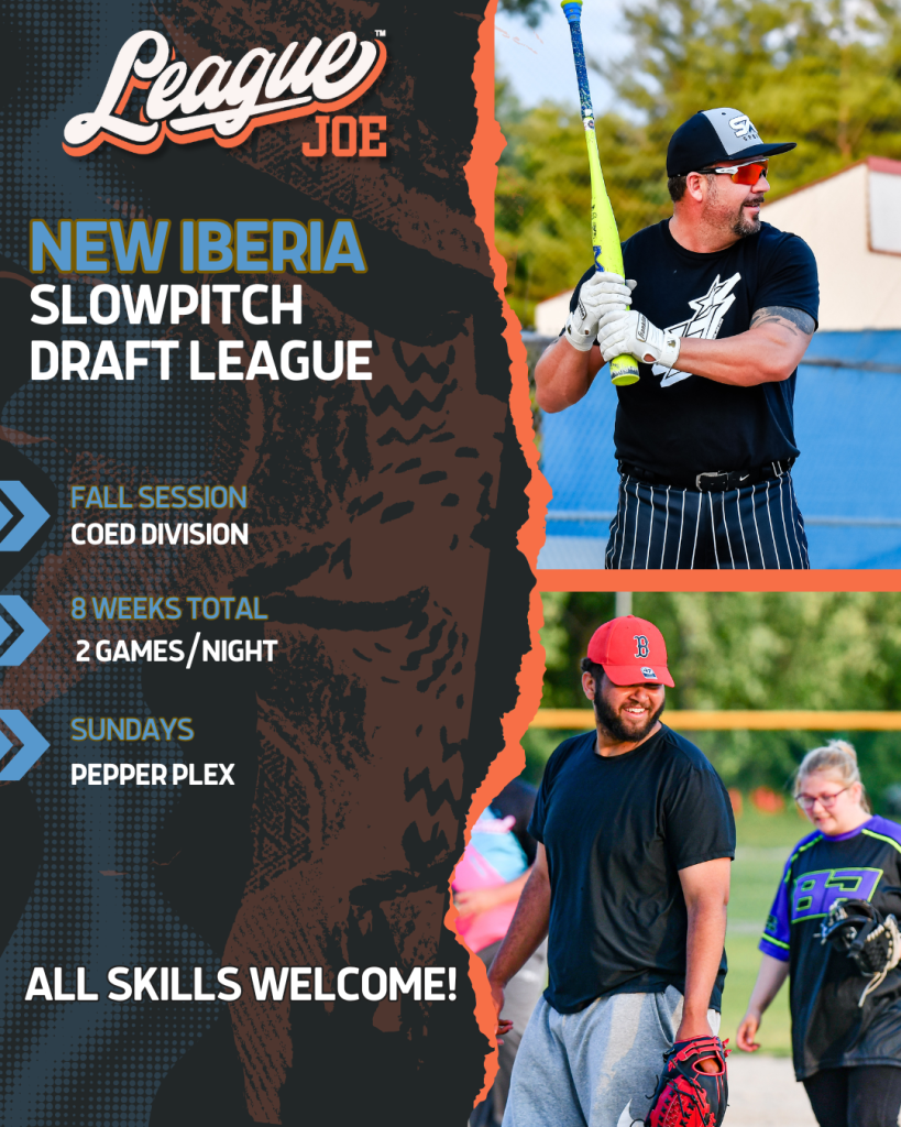 New Iberia Slowpitch Draft League Logo