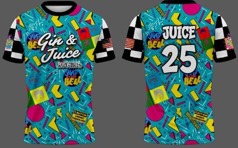 UNDER PRESSURE Official Away Jersey